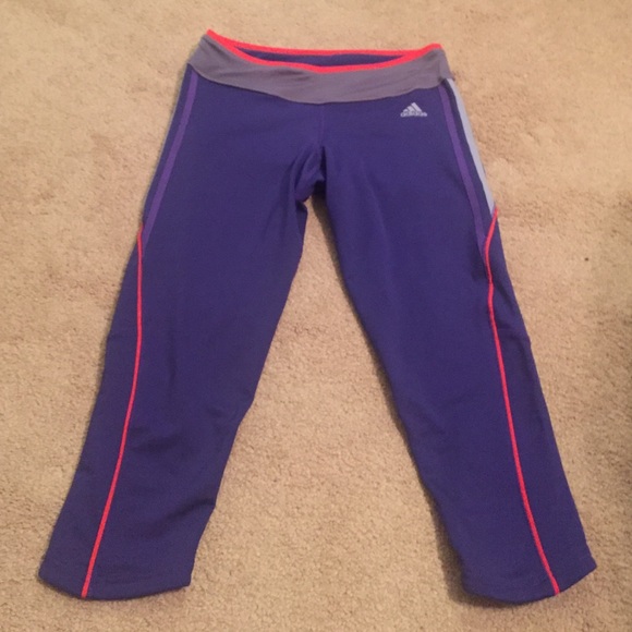 Adidas workout crop pants
