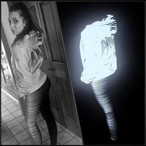 VS PINK Limited Release Reflective Anorak