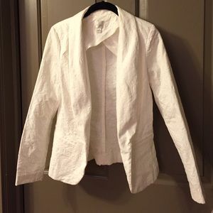 White LC Blazer Size 4