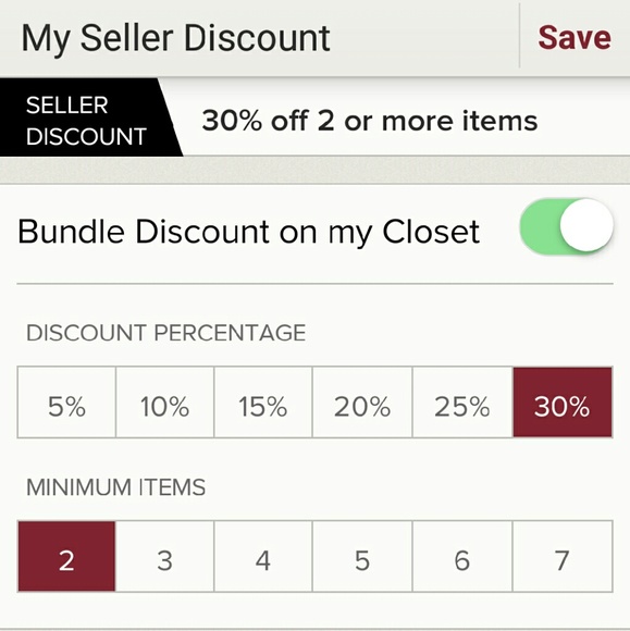 30% off 2 or more!