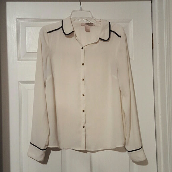 Sheer button up - Picture 1 of 2