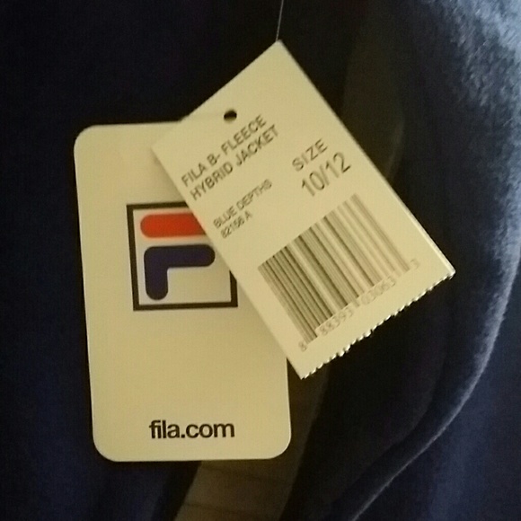 FILA Boys Fleece Hybrid Jacket - Picture 3 of 4
