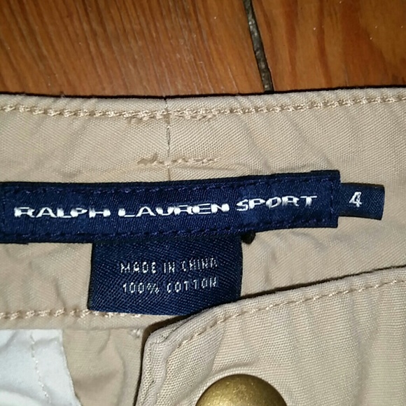 Tan Ralph Lauren Sport Cargo Pants - Picture 3 of 4
