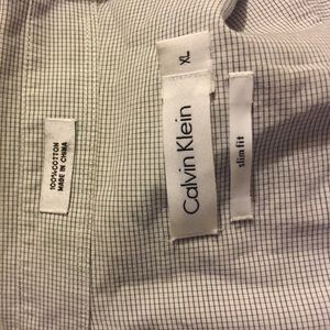 Calvin Klein dressing shirt