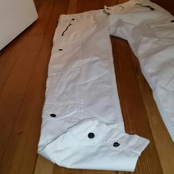 White Ralph Lauren Sport Cargo Pant - Picture 3 of 4