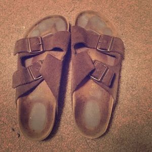 Brown Birkenstocks!