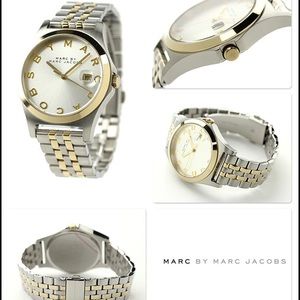 Brand new Marc Jacobs Silver/gold watch!