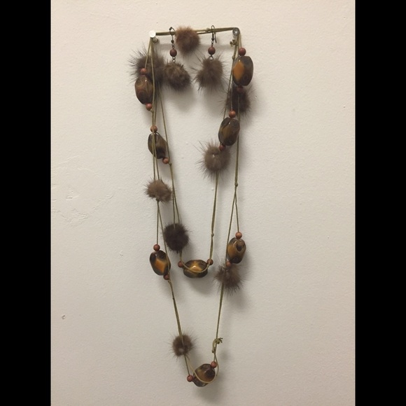 Handmade Necklace and earrings