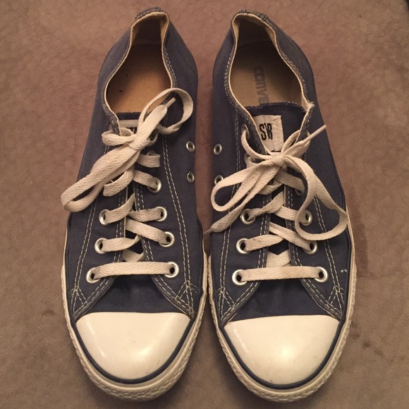 Navy Blue Converse