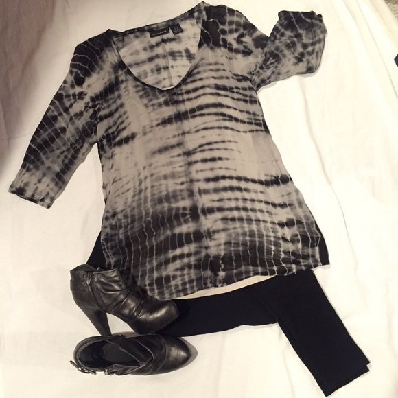 DKNY Jeans tie dye tunic