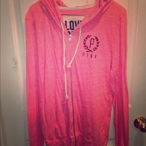 lightweight love pink jacket