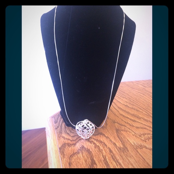 NWT sterling silver 925 branded necklace
