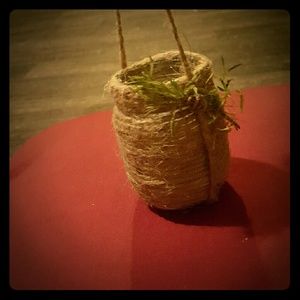 tea light lantern  (handmade)