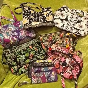 Vera Bradley purses and wallets