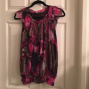 Gently Worn Silk Blouse