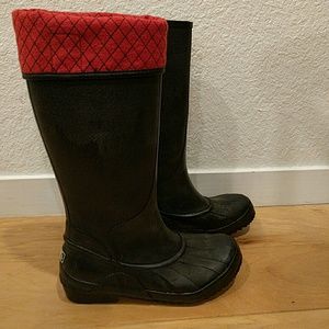 Sorel Rubber Rain Boots -black matte (7)