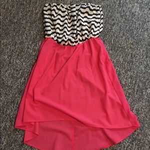 Charlotte Russe high low dress