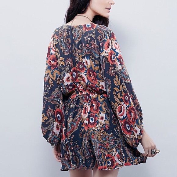 🚫sold🚫Free People printed dress - Picture 4 of 4