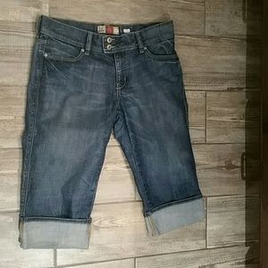 Old Navy denim crops