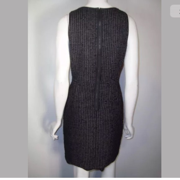 💥SOLD THEORY sz 8 Black Perennial Sheath Dress - Picture 2 of 4