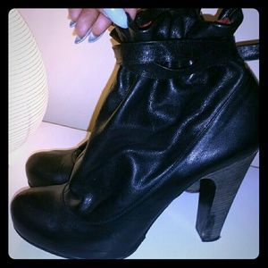 Marc by Marc Jacobs Black Booties