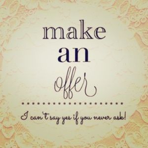 MAKE AND OFFER ❤️