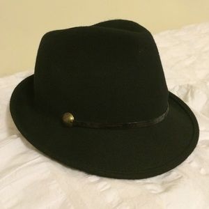 Gorgeous Wool Fedora Winter Hat! Used Once!