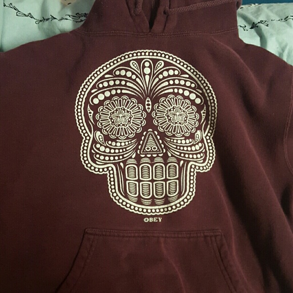 Obey Sugar Skull Hoodie