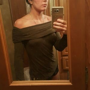 Elegant off shoulder top