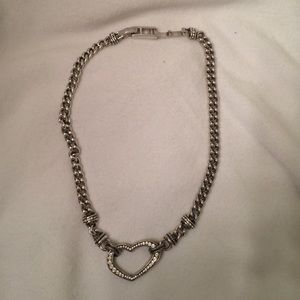 Brighton Silver Heart Necklace