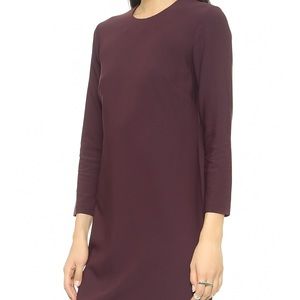 Theory Merlot Shift Dress