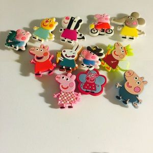 Peppa pig cupcake toppers 15