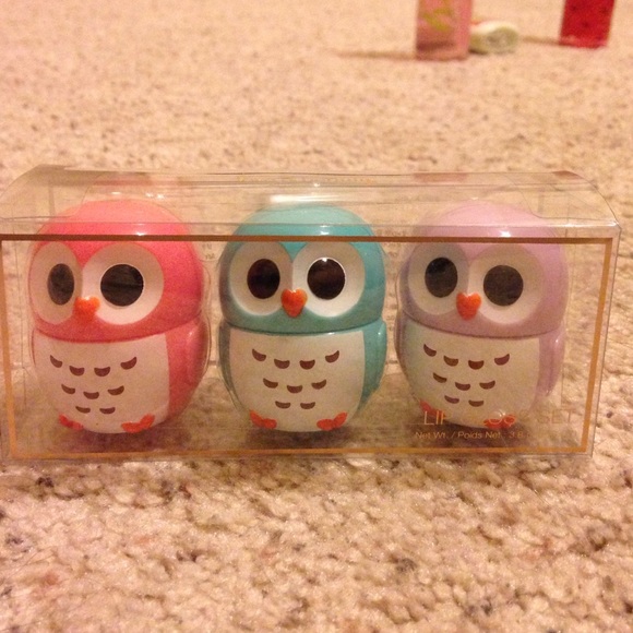 SOLD Owl Lip Balm / Lip Glosses SOLD