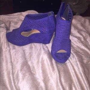 Blue wedges