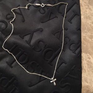 Tiffany &Co cross necklace