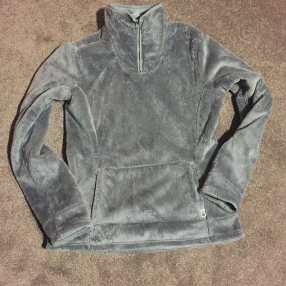 🚫SOLD ON 〽️ERC🚫EUC GRAY NORTH FACE PULLOVER