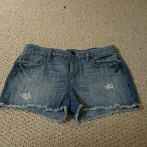 Size 2 loft Jean shorts vguc