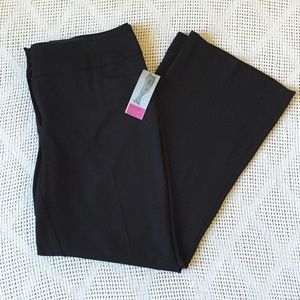 Black Dress Pants - Straight Leg