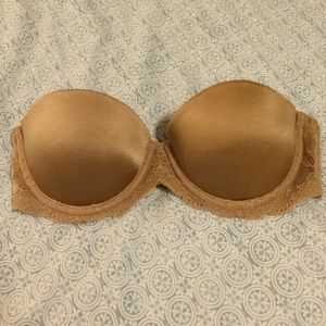 strapless push up bra