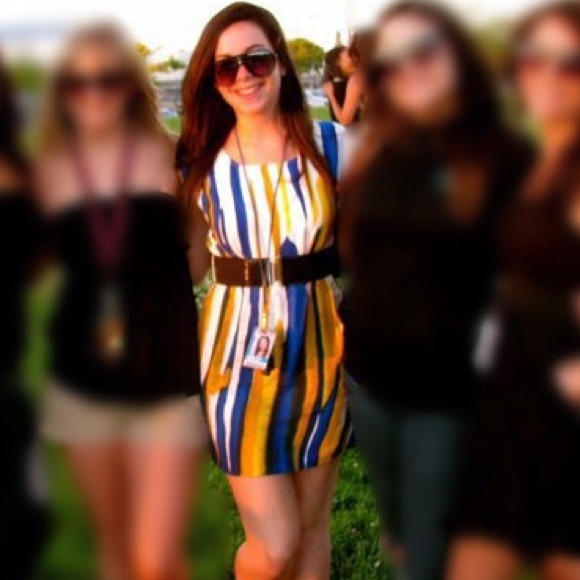 Forever 21 Water Color Dress