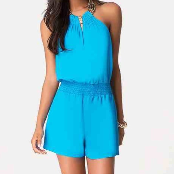Necklace Halter Romper