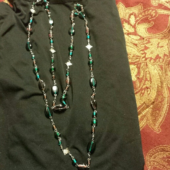 Color beaded necklace - Picture 3 of 3