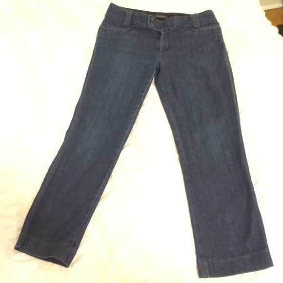Banana Republic Sloan Fit Cropped Jeans