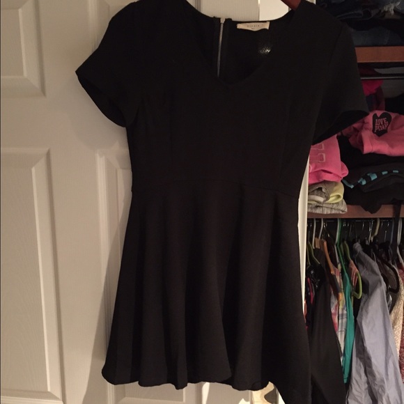 Little black dress.