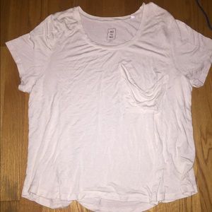 me to we slouchy pocket tee small