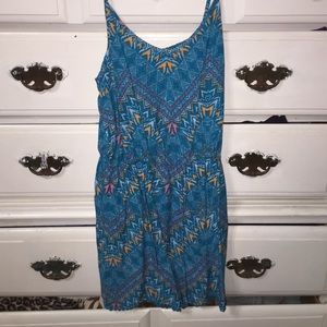 Multi-colored romper