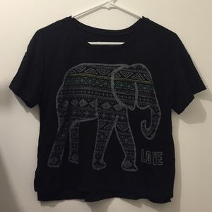 Tribal elephant top🚫SOLD🚫