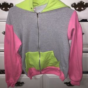 American Apparel neon sweater