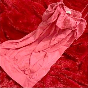 Abercrombie and Fitch coral shirt