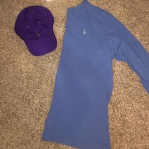 long sleeved Polo tshirt (not the hat)